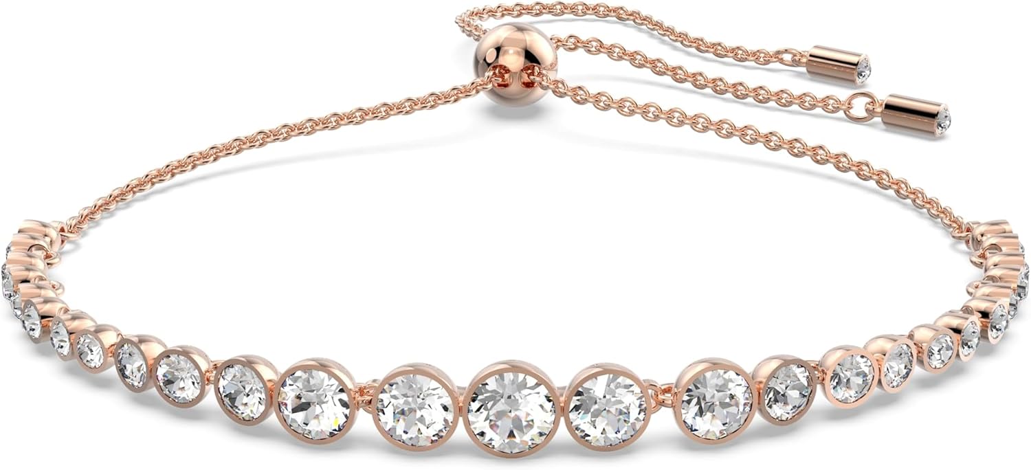 Swarovski Emily Tennis Bracelet: Timeless Rose Gold Jewelry