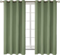 BGment Room Darkening Curtains 63 in Long - Insulated Grommet Panels