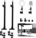 2 Pack C Clamp Desk Mount Stand with 1/4ft' Ball Head - Adjustable