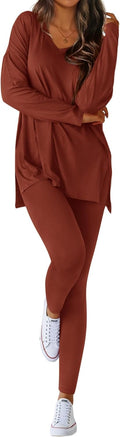 Two Piece Sets for Women Casual Lounge Set Matching (Style 2CBL)