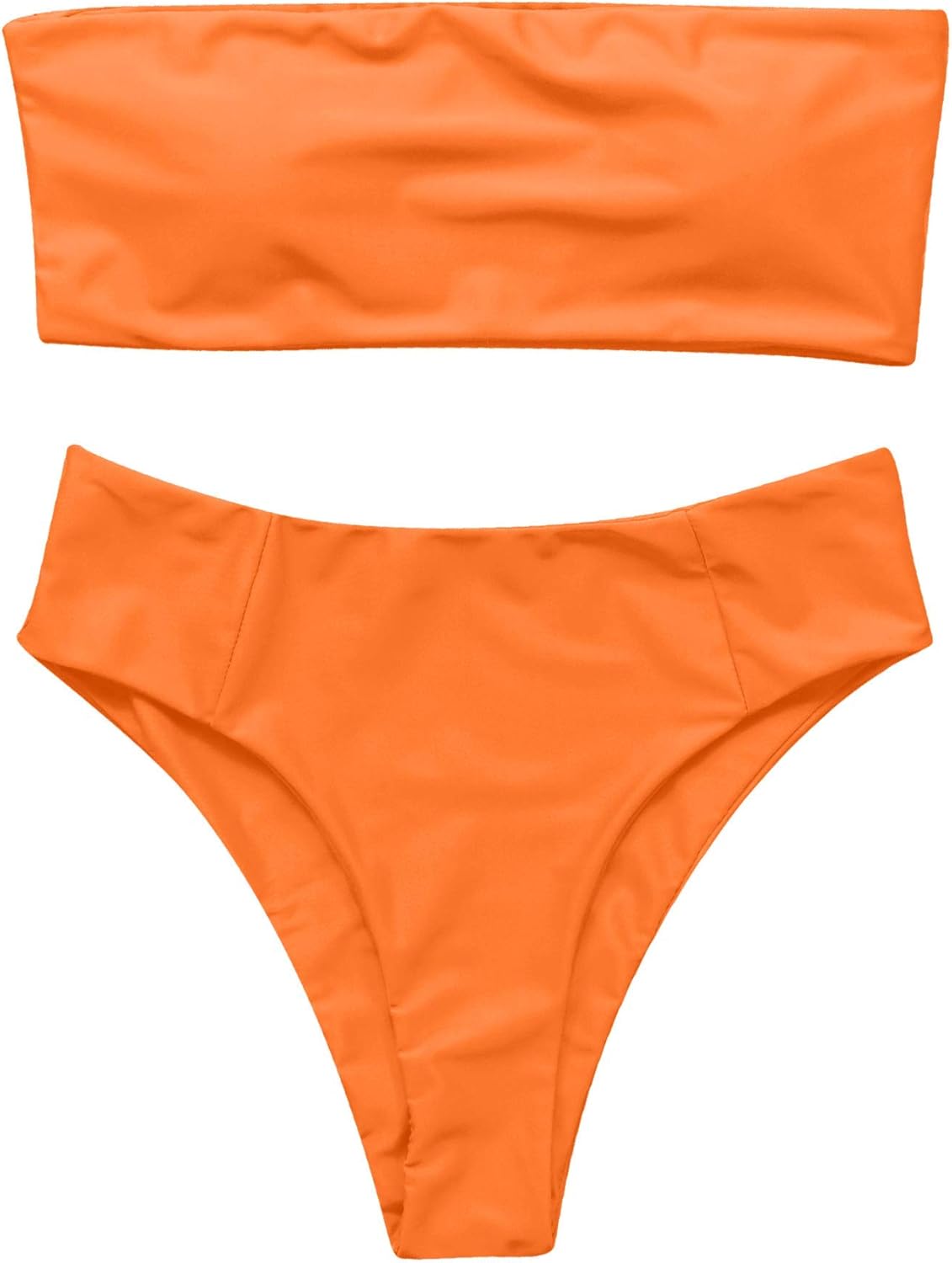 OMKAGI Women Bandeau Bikini Swimsuits for Summer Fun