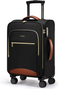 LOVEVOOK 20 Inch Carry On Luggage - Airline Approved Carry-On