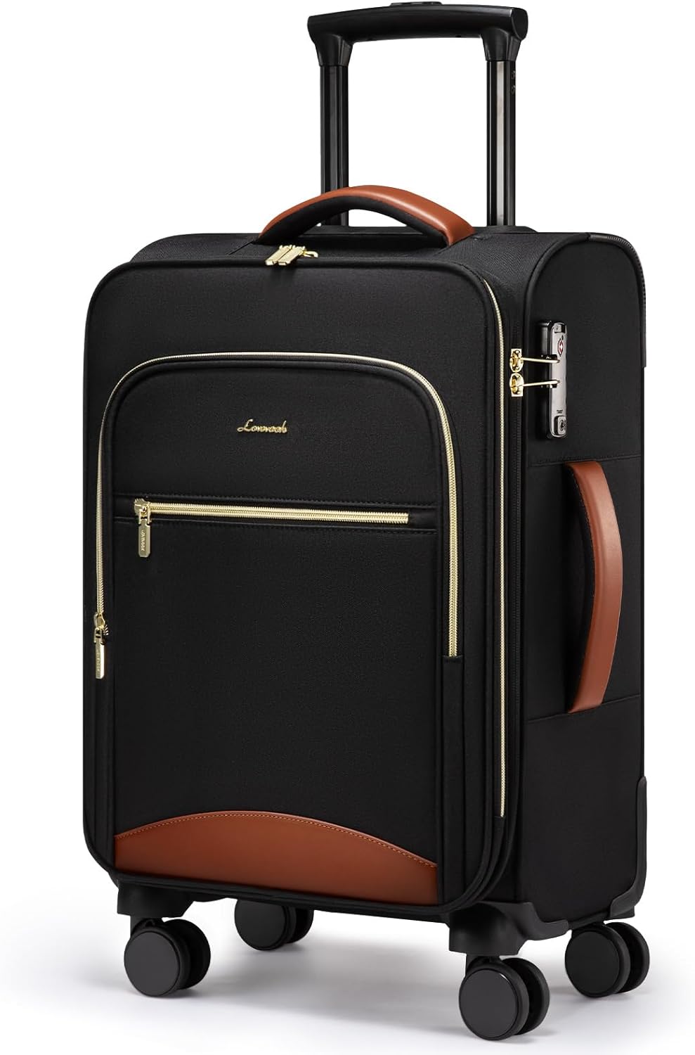 LOVEVOOK 20 Inch Carry On Luggage with TSA Lock and Wheels