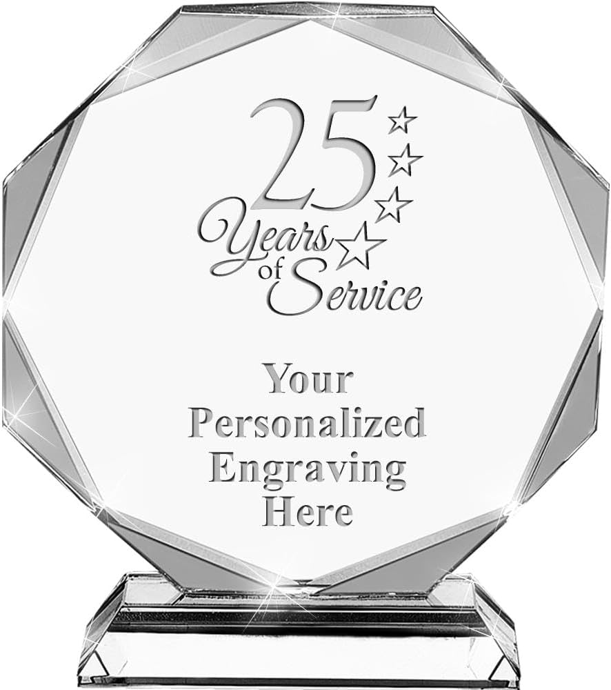 Custom Engraved Crystal Trophy Awards for Every Occasion