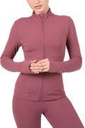 YITTY Active Ultraluxe Full Zip Jacket - Lightweight, 4-Way-Stretch