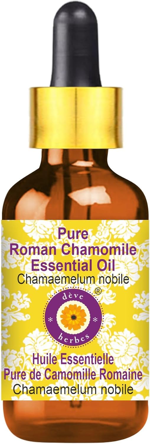 Deve Herbes Pure Roman Chamomile Essential Oil for Skin Care