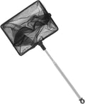 Waziaqoc Aquarium Fish Net 5in Fine Mesh - Soft, Retractable Handle