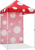 EAGLE PEAK Pop up Canopy 5x5 - Portable Shade with Removable Sunwall