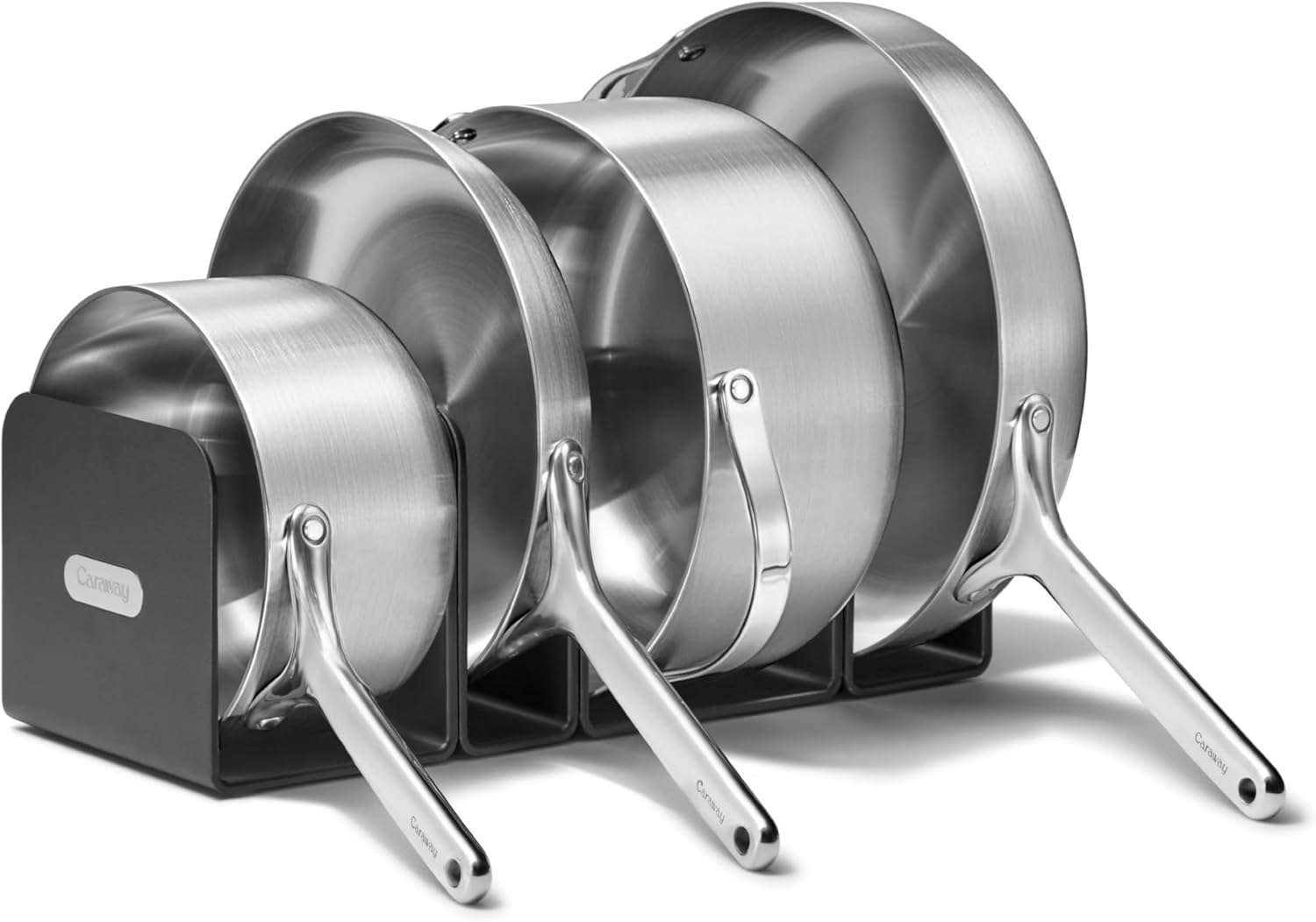 Caraway Stainless Steel Cookware Set for Healthy Cooking