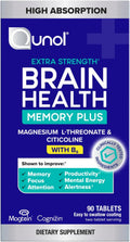 Brain Health Memory Plus with B6, Magnesium L-Threonate & Citicoline
