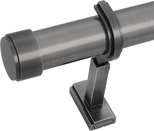 Luxury Curtain Rods for Windows - Non-Adjustable 7 Foot Set