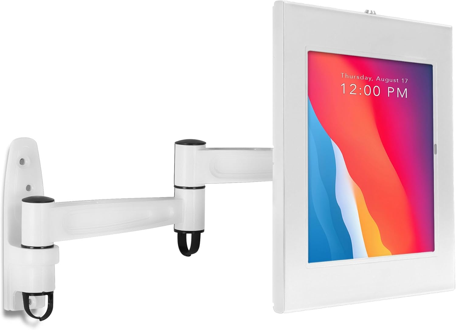 Anti-Theft Tablet Kiosk Wall Mount for iPad - Secure Design