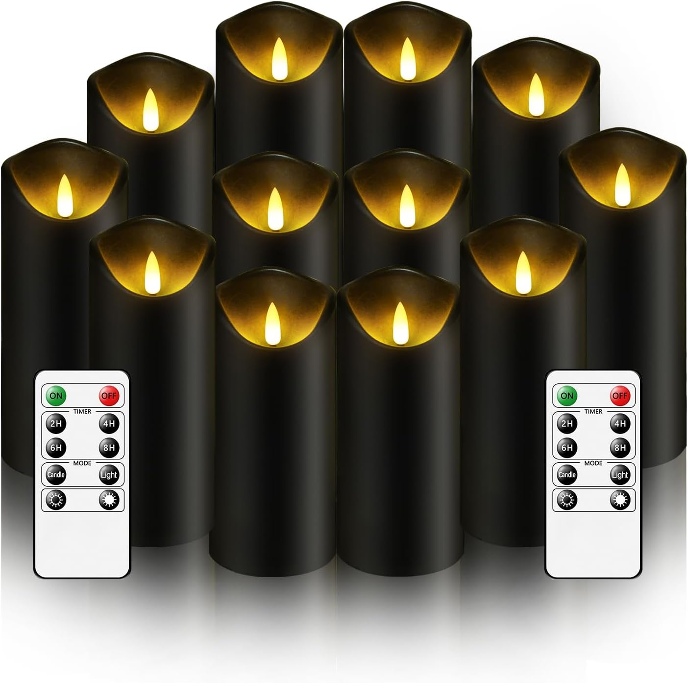 Flameless Candles with Remote for Safe, Realistic Ambiance