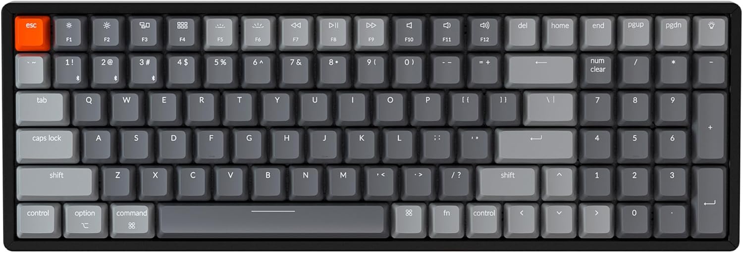 Keychron K4 Compact Gaming Keyboard: RGB Gateron Brown Switches