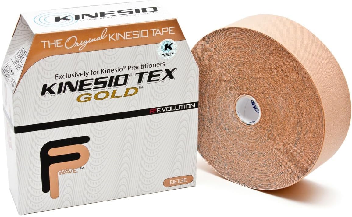 Kinesio Taping Elastic Therapeutic Athletic Tape Tex Gold FP Roll