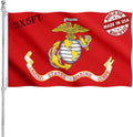 Double Sided United States Marine Corps Flag 3x5FT - Heavy Duty Nylon