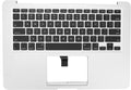Replacement Keyboard Palm Rest Case for Air 13in 2013-2017 - Silver