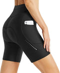 Womens 9ft Padded Bike Shorts with 4D Gel Padding - UPF50
