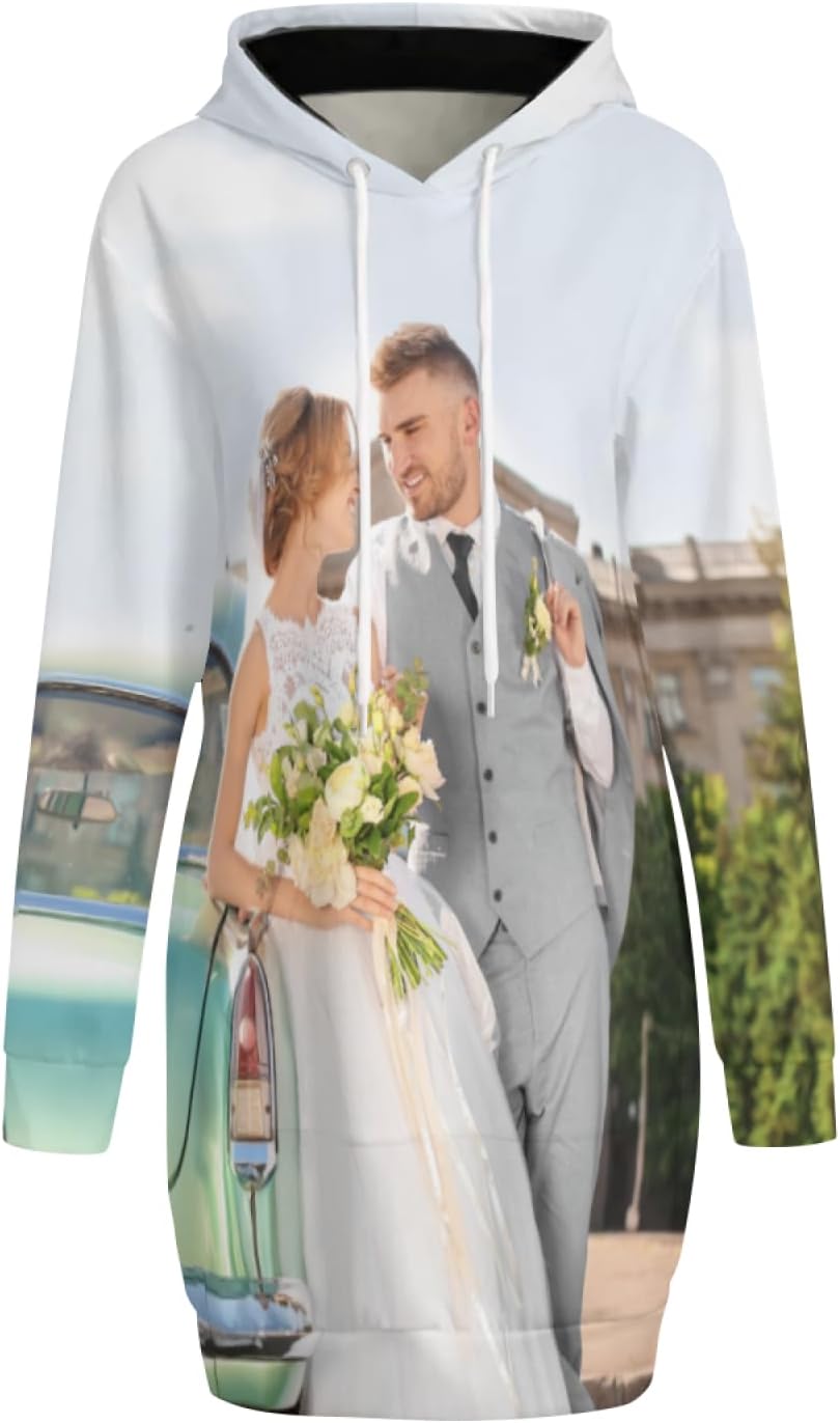 Design Your Own Logo Hoodie Dress