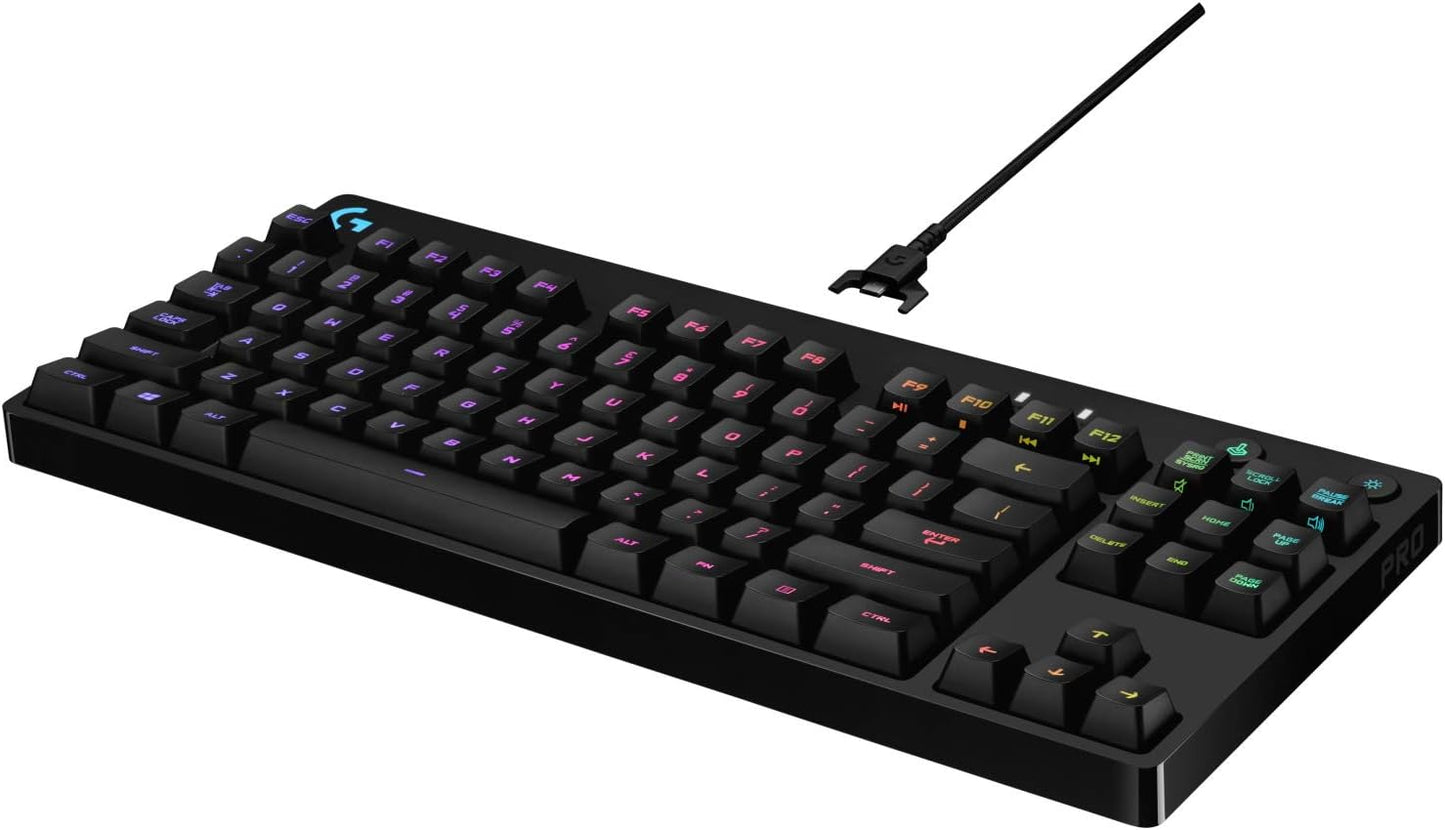 Logitech G Pro RGB Mechanical Keyboard: Portable Design