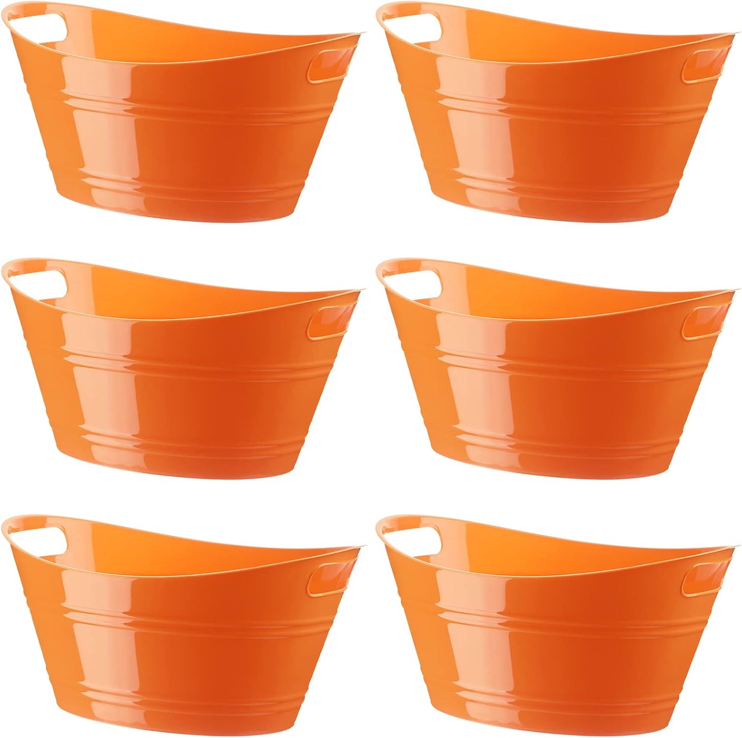 Patelai 6 Pcs Ice Buckets Bulk for Parties and Events
