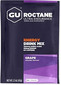 GU Energy Roctane Ultra Endurance Energy Drink Mix, Grape