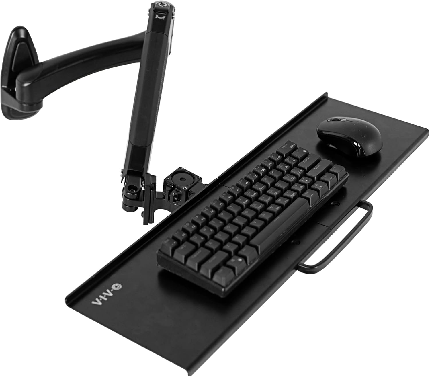 VIVO Ergo Wall Mount Keyboard Tray - Ergonomic Typing at Your Height