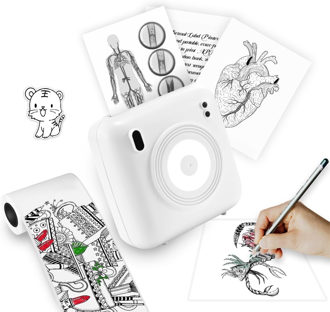 Wireless Travel Printer - Print Anywhere, Anytime!