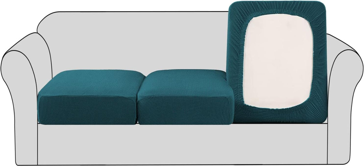 H.VERSAILTEX Super Stretch Couch Cushion Covers for Pets