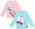 DREAMWORKS GABBY'S DOLLHOUSE MerCat Pandy Paws Girls 2-Pack T-Shirts