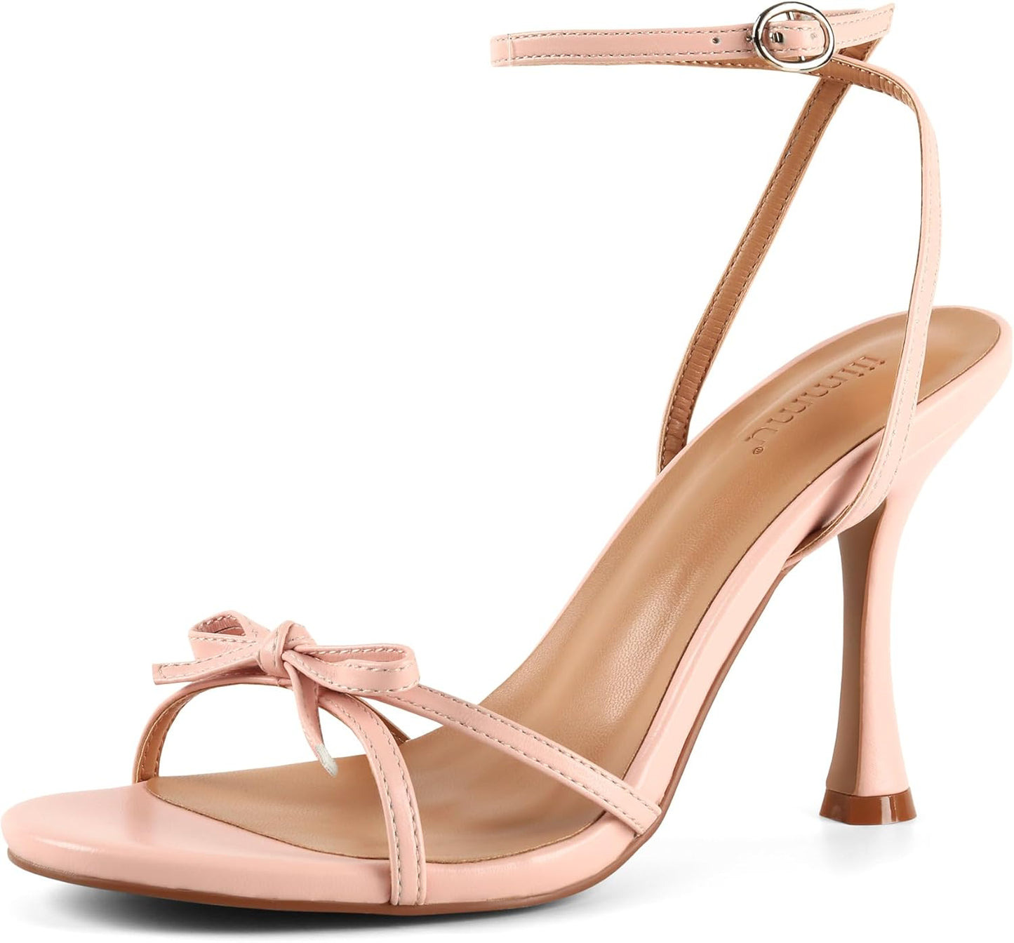 iiimmu Women's Bow Heels 4 IN Stiletto Sandals for Summer