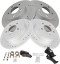Front & Rear Ceramic Brake Pad and Rotor Kit for 2003-05 Explorer