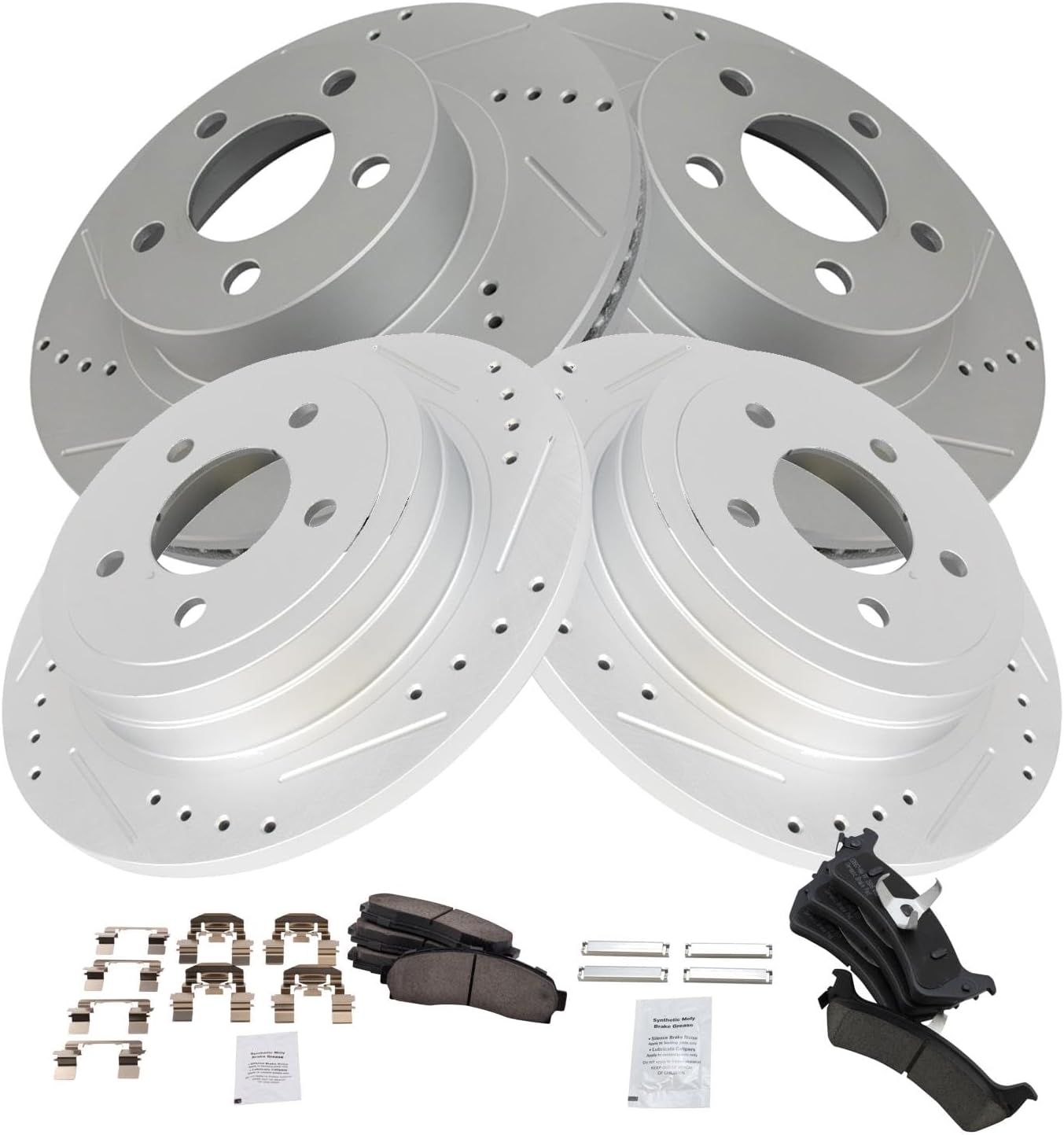 TRQ Performance Brake Pad & Rotor Kit for 2003 Ford Explorer