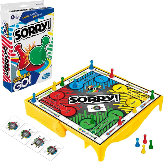 Sorry! Travel-Sized Board Game by Hasbro
