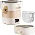 small portable washing machine 15L with Spin Basket - Compact Washer
