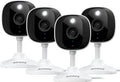 AOQEE 2K Security Cameras - 24/7 HD, 2-Way Talk, Night Vision & Siren