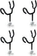 Fishing Rod Holders for Boat 4Pcs 20 Degree 4 in Sure Grip Steel