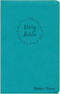 Personalized NIV Thinline Holy Bible Medium Print Size - Teal