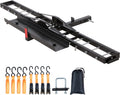 Motorcycle Carrier Hitch Mount 600 lb Capacity - Longer Ramp