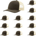 Classic Six-Panel Trucker Cap for Men - Richardson 112 Snapback