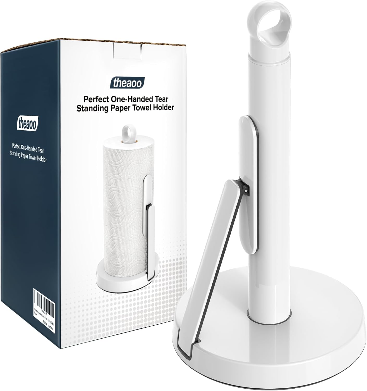 Heavy-Duty Stainless Steel Paper Towel Holder for Easy Use
