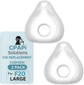 F20 Replacement Cushions 2-Pack (Large) - Soft Silicone Seal