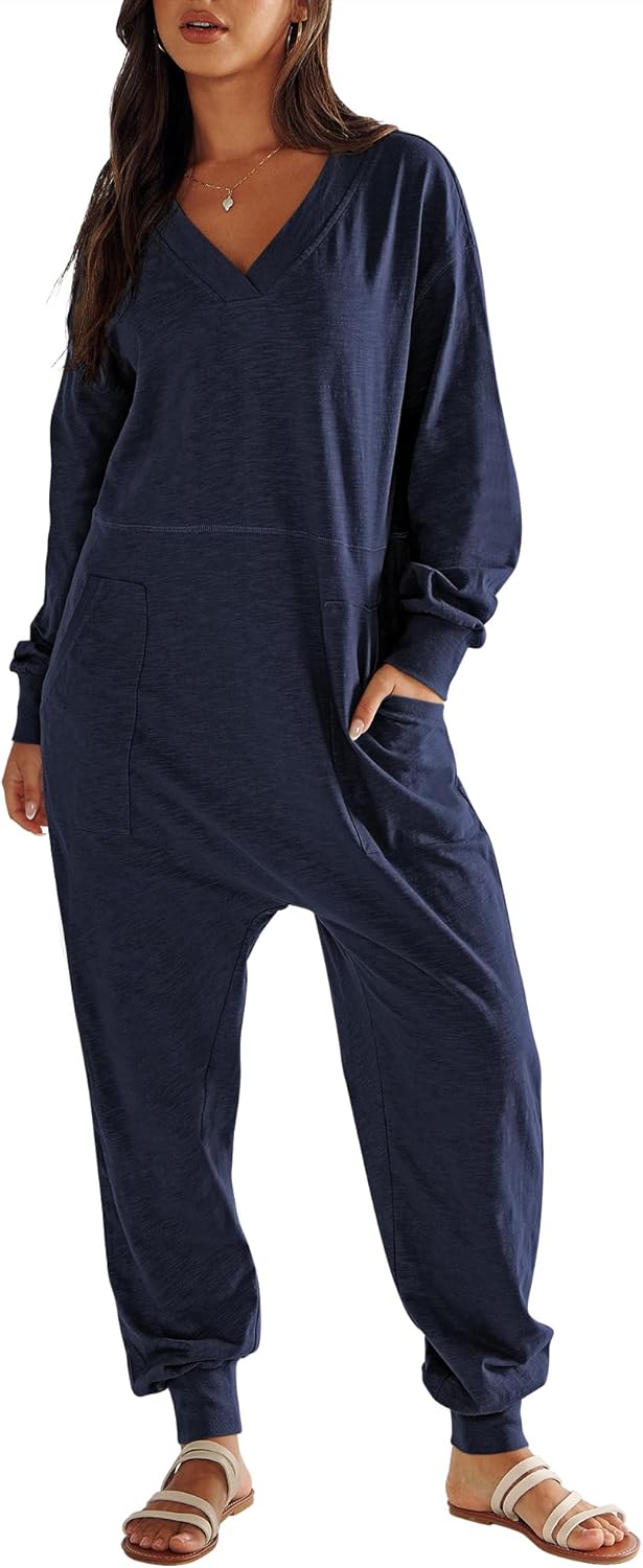 Stylish Long Sleeve Casual Jumpsuit for Women by ANRABESS