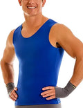 Insta Slim Mens Compression Tank Top - Slimming Body Shaper Muscle