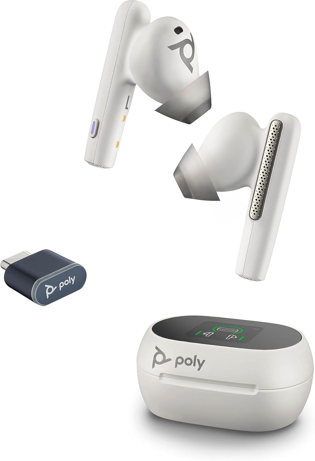 Poly Voyager Free 60+: Noise-Canceling Mics for Clear Calls