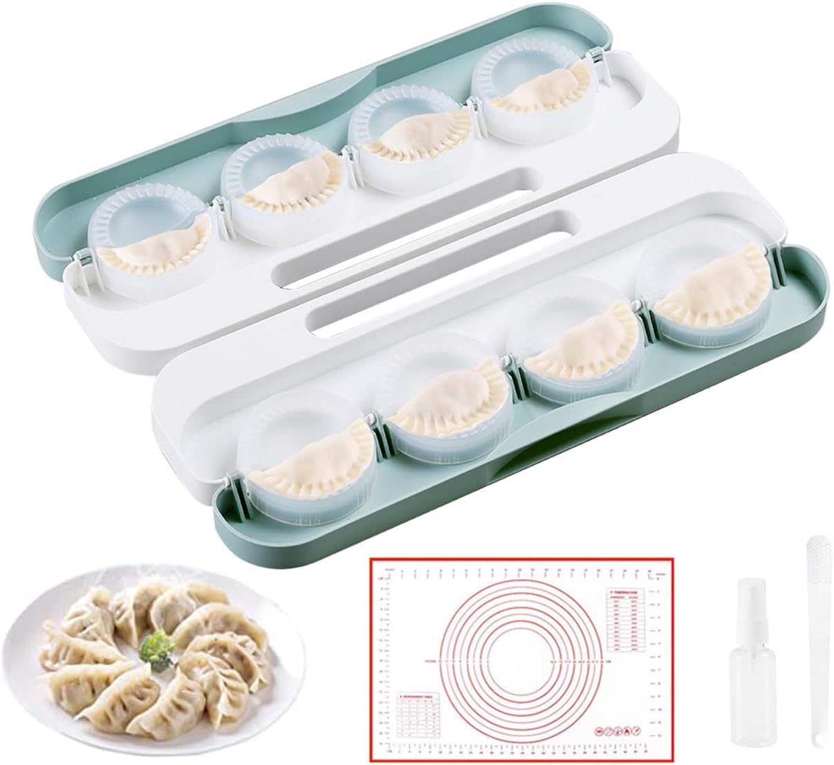 8-In-1 Dumpling Maker Set - Easy Homemade Dumplings!