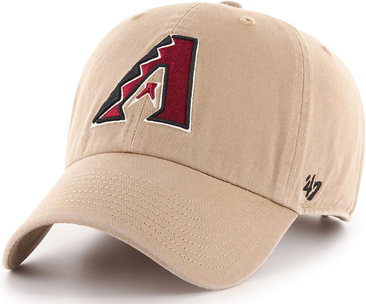 47 Brand MLB Khaki Primary Logo Baseball Dad Hat Cap Review
