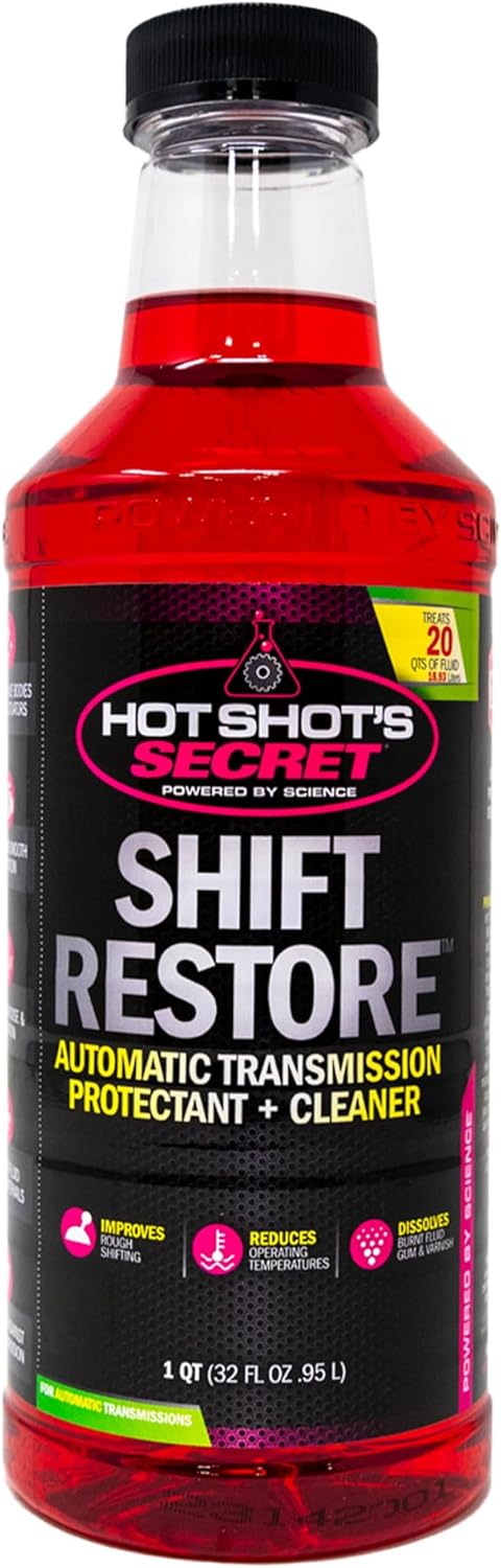 Hot Shot's Secret Shift Restore Transmission Additive 32 Fl Oz