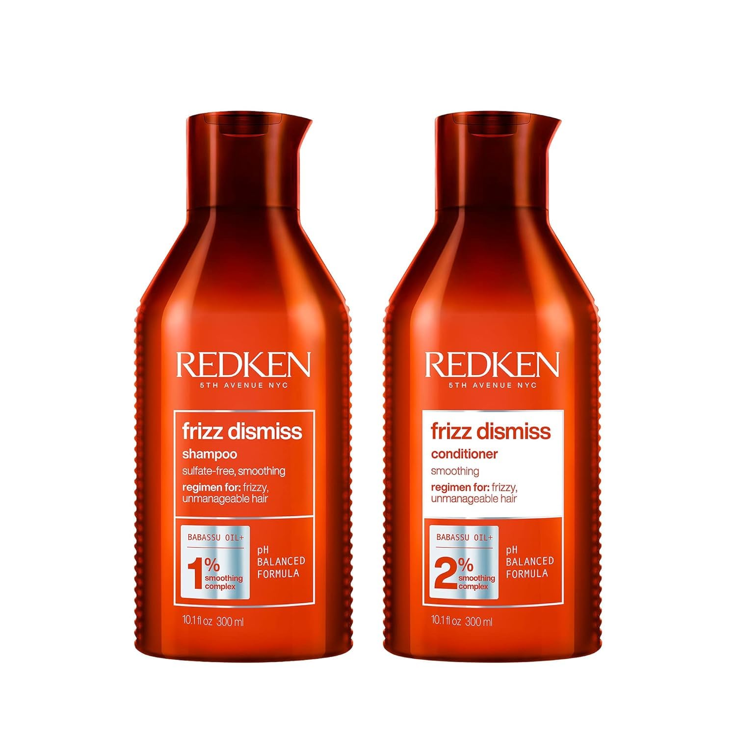 Redken Frizz Dismiss Shampoo & Conditioner - Defeat Frizz!