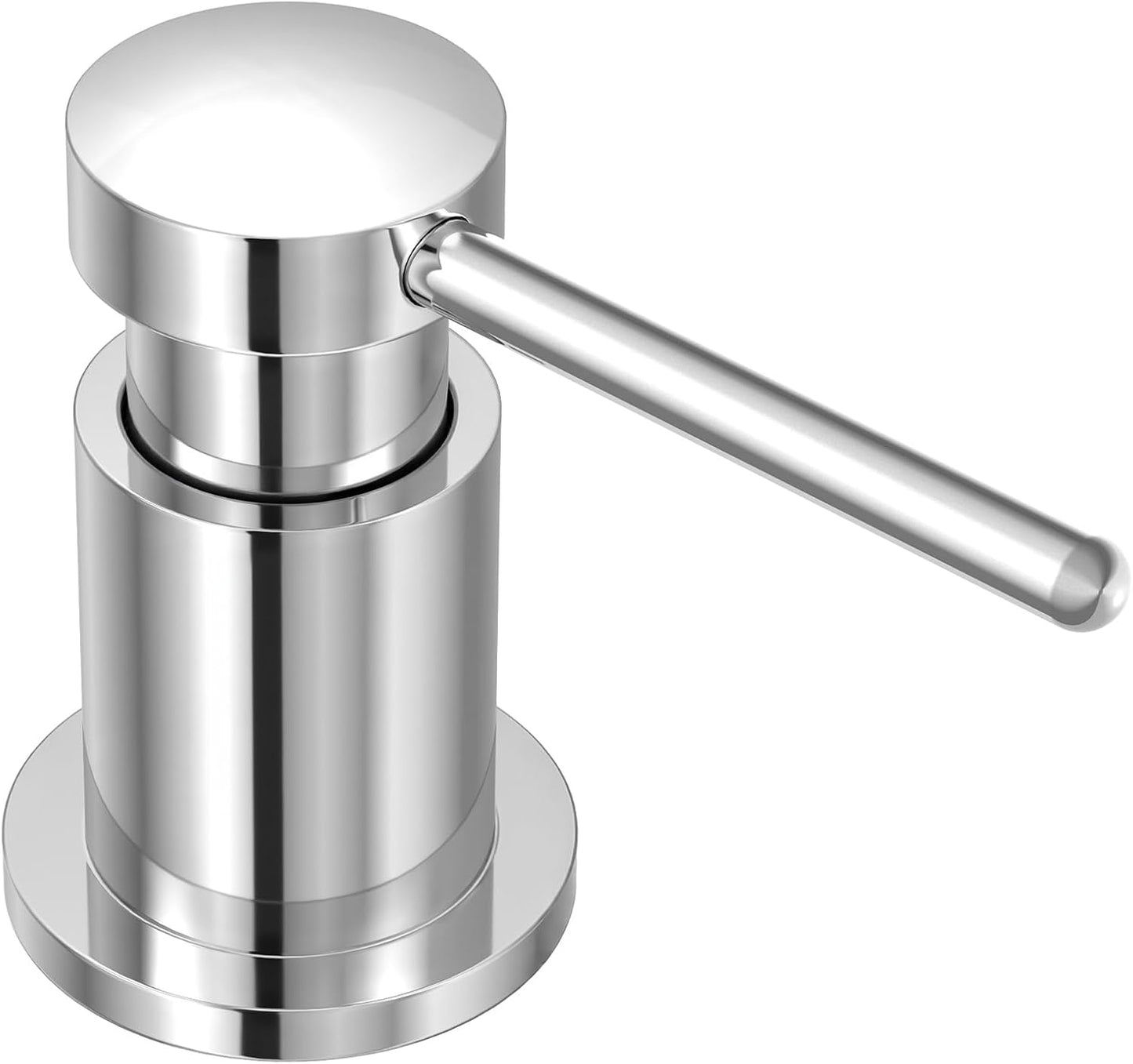 Lava Odoro Chrome Soap Dispenser for Kitchen Sink Elegance